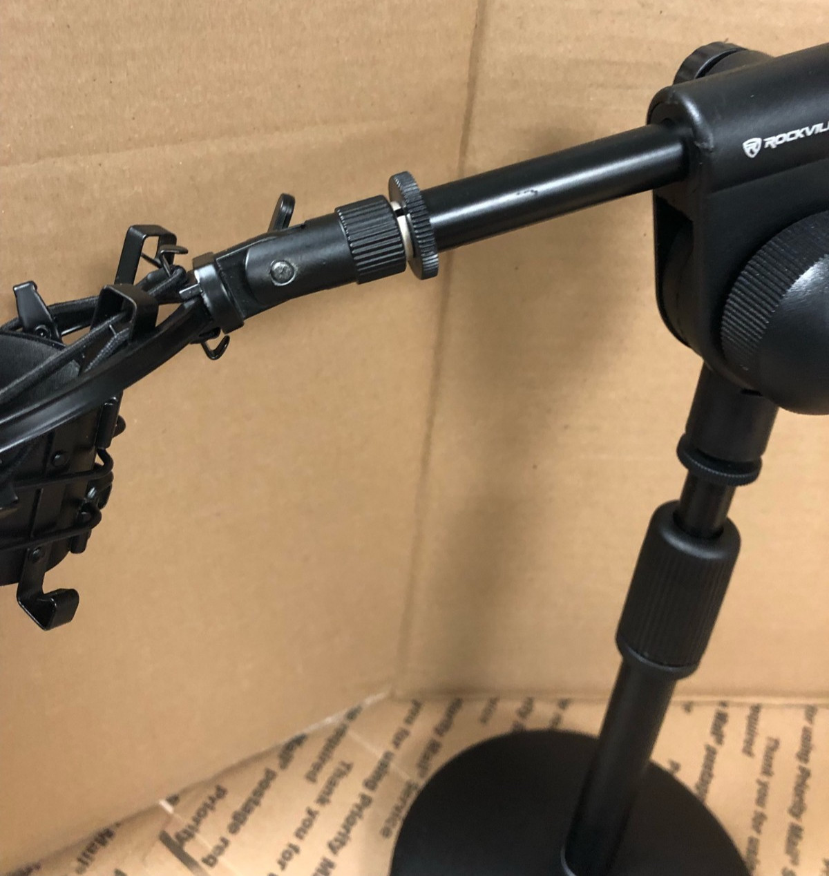 Samson C01U PRO USB Studio Condenser Microphone W/ROCKVILLE RDMS70 (TESTED)