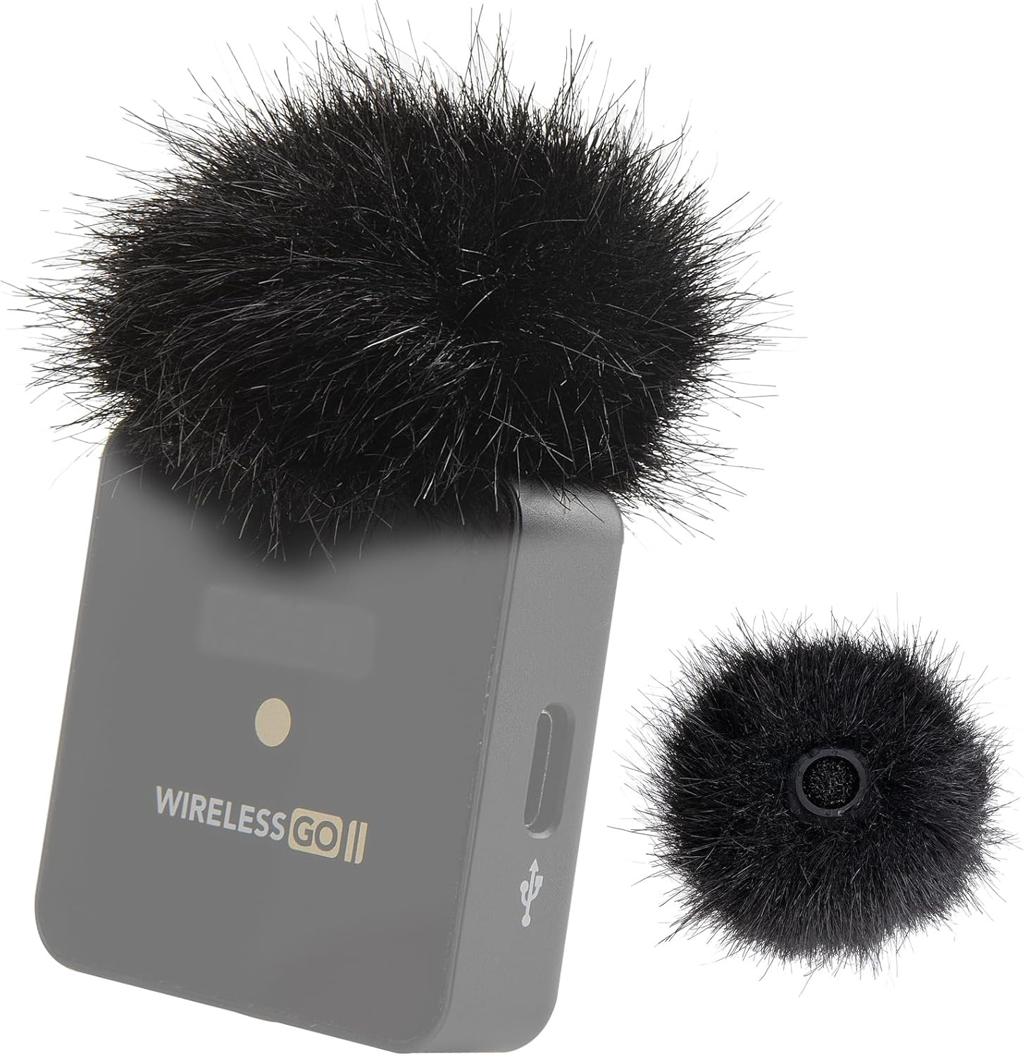2PCS Wind Muff for Rode Wireless Go 2 Dual Channel Wireless System, Pop Filter D
