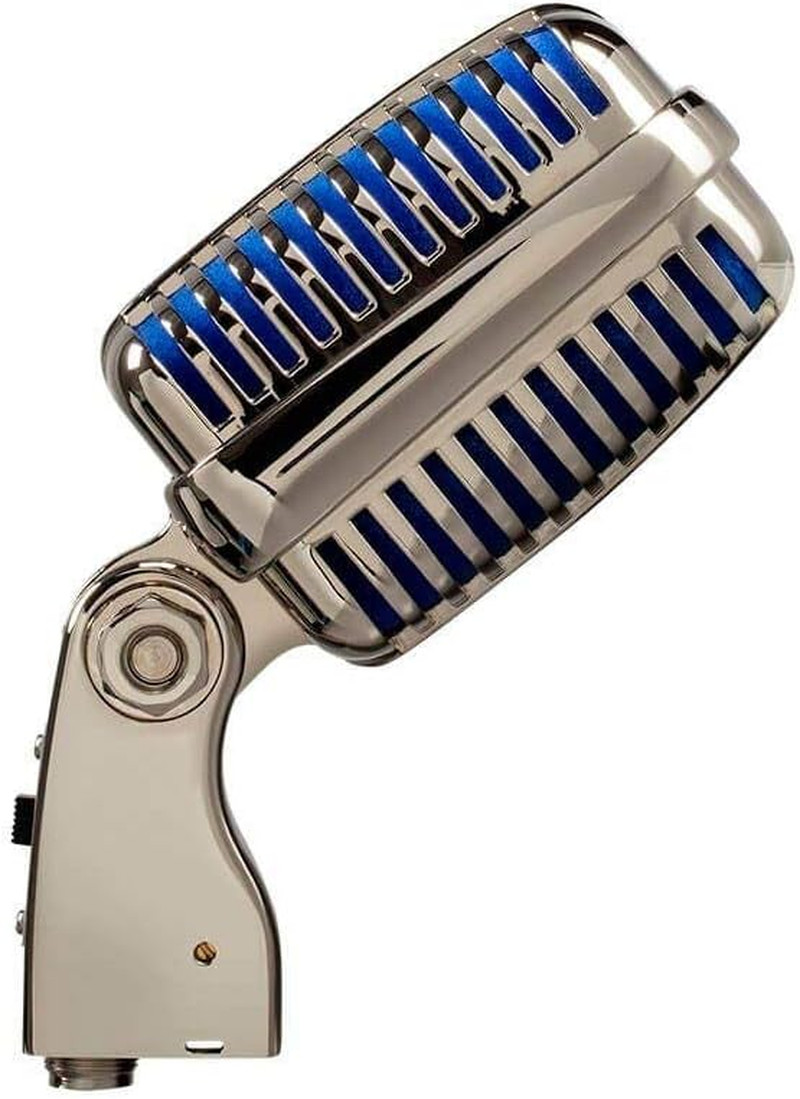 Memphis Blue Classic Dynamic Microphone – Unidirectional, Retro-Style with Pop-F