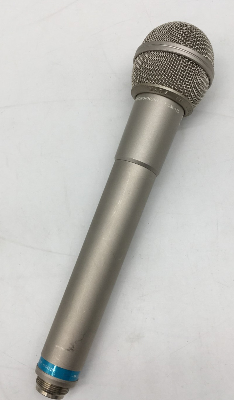 Sony ECM-170 Electret Condenser Microphones Pair Tested w/ Boxes & Manuals