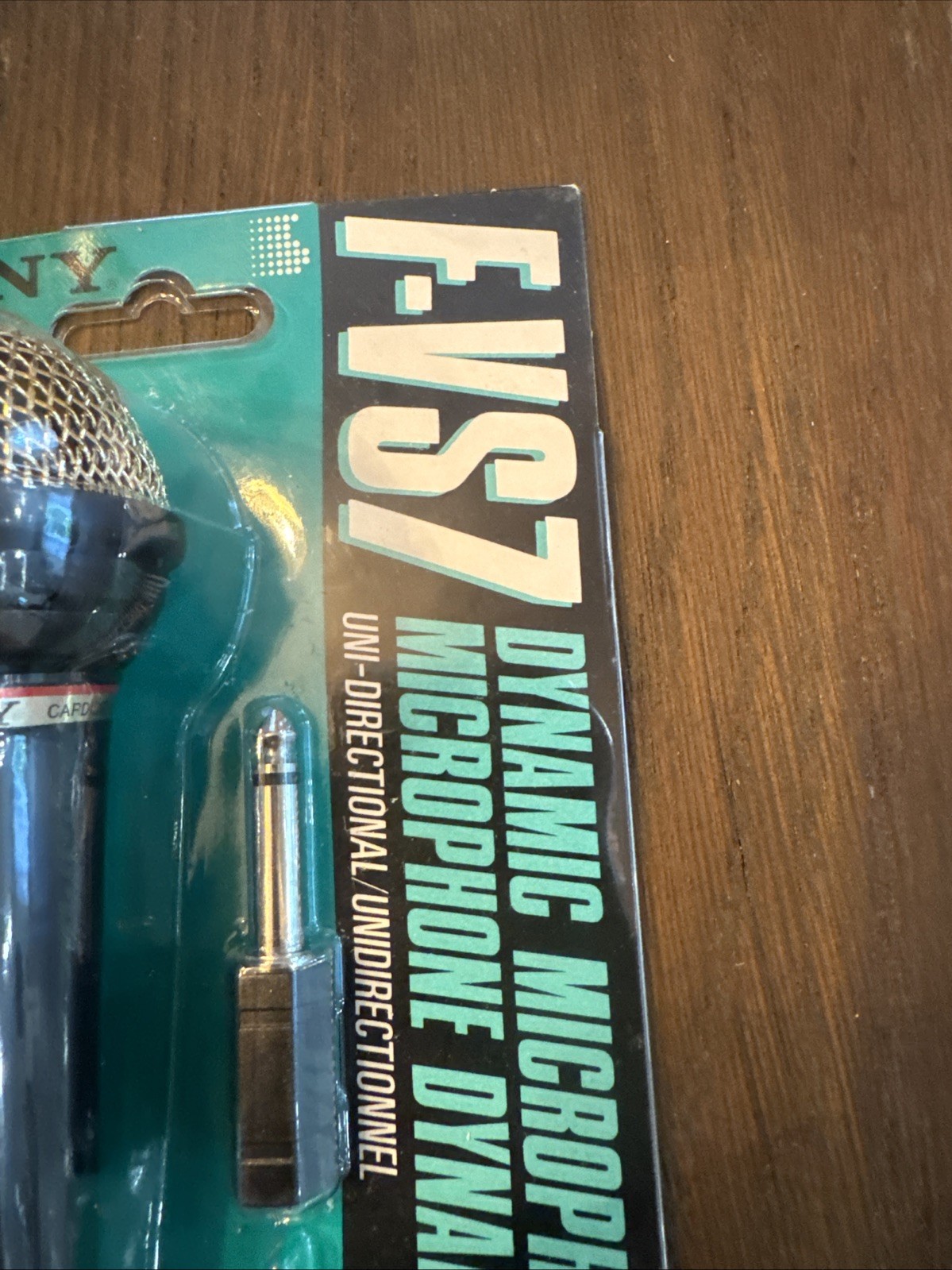 SONY Cardioid Wired DYNAMIC Microphone w/ ON/Off Switch F-VS7 NEW IN PACKAGE NIP