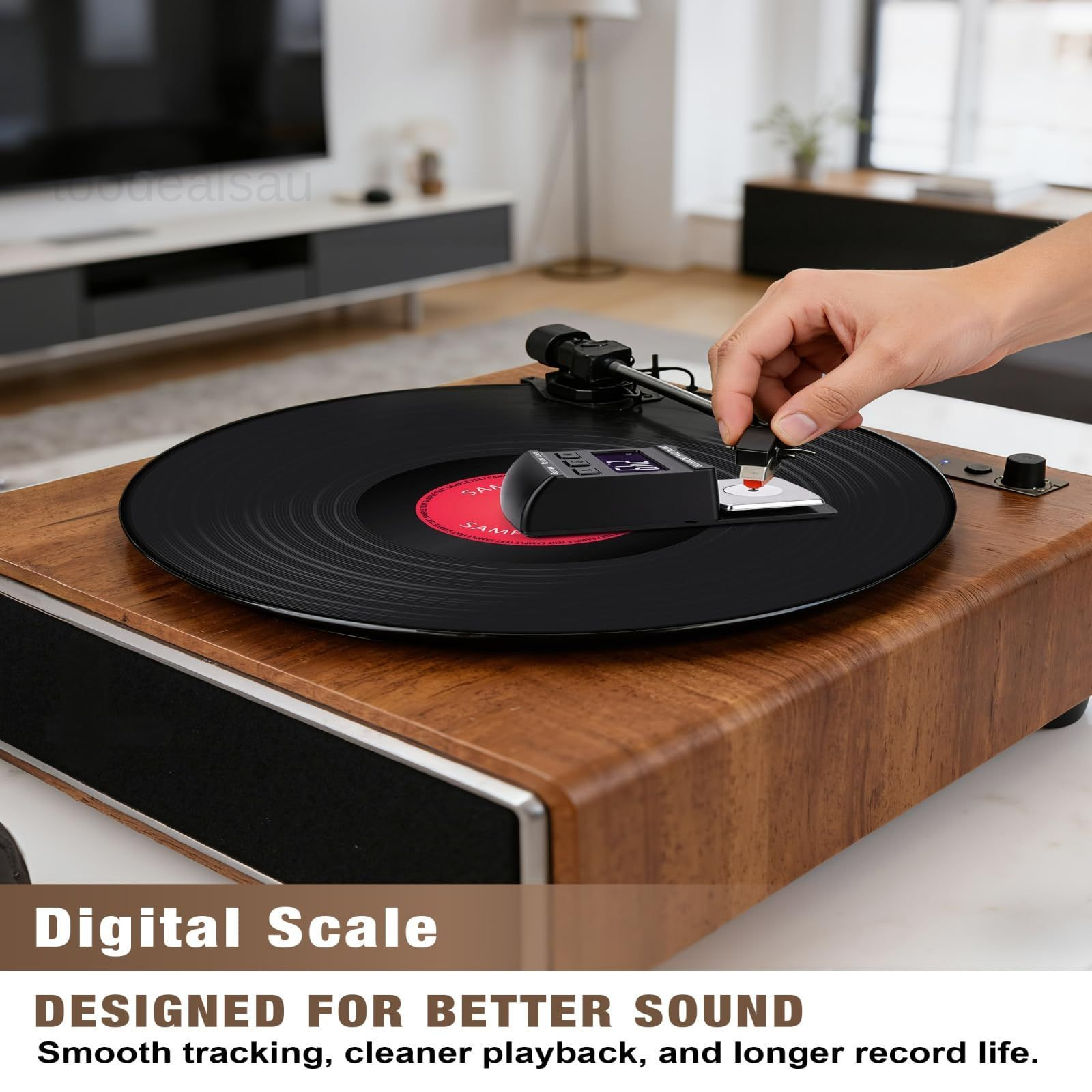 Turntable Cartridge Alignment Kit,Record Player Setup Tool with Digital Stylus..