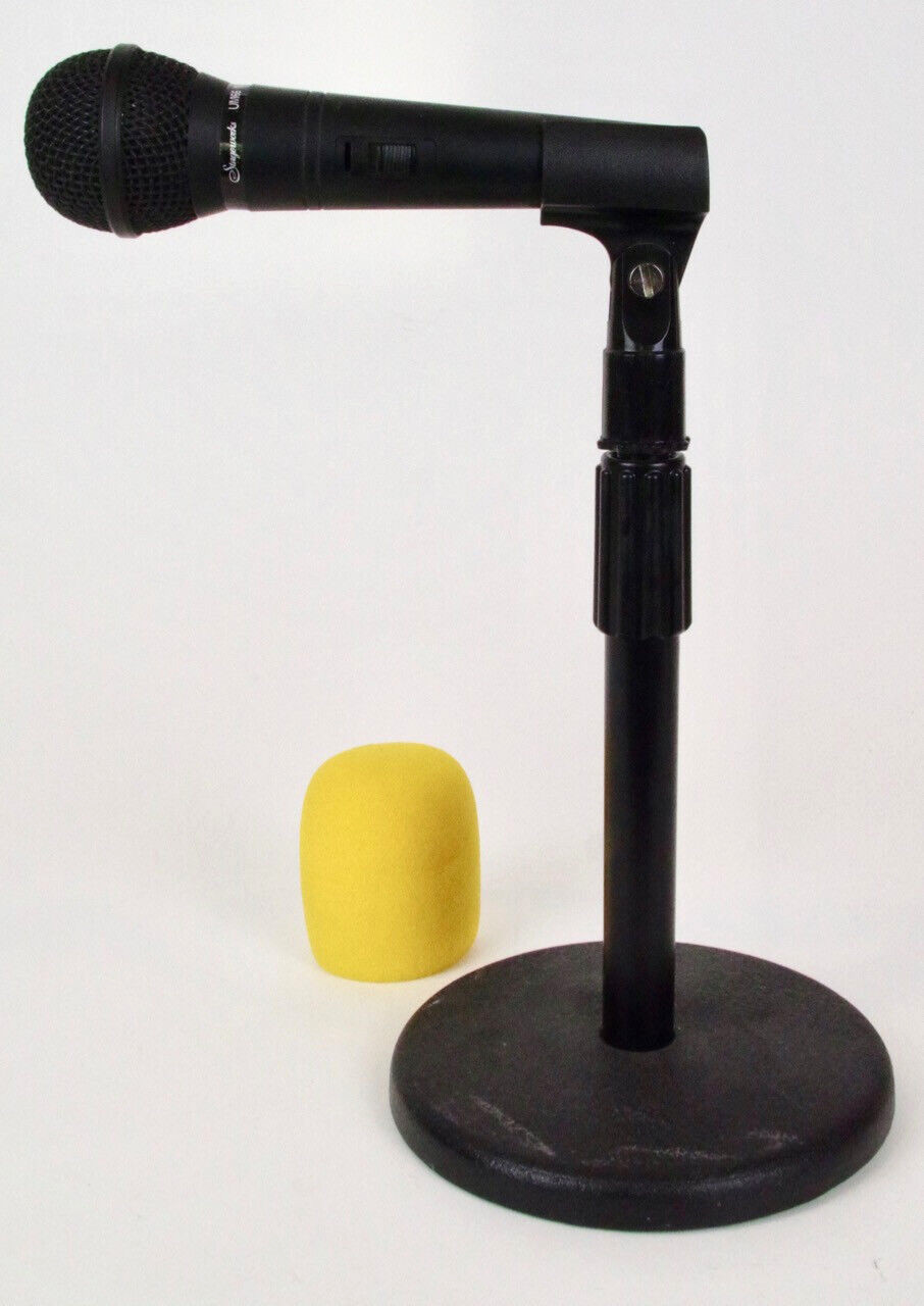 Stageworks UM66 Dynamic Omni-directional Mic w/ Stand & Foam Pop Guard