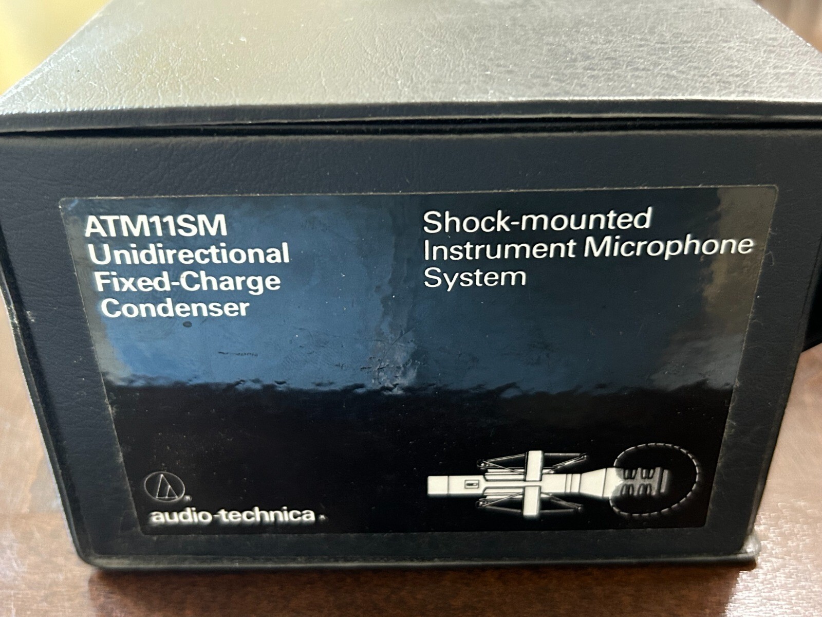 Audio Technica ATM11 Condenser Gray Instrument Microphone Fixed-Charge