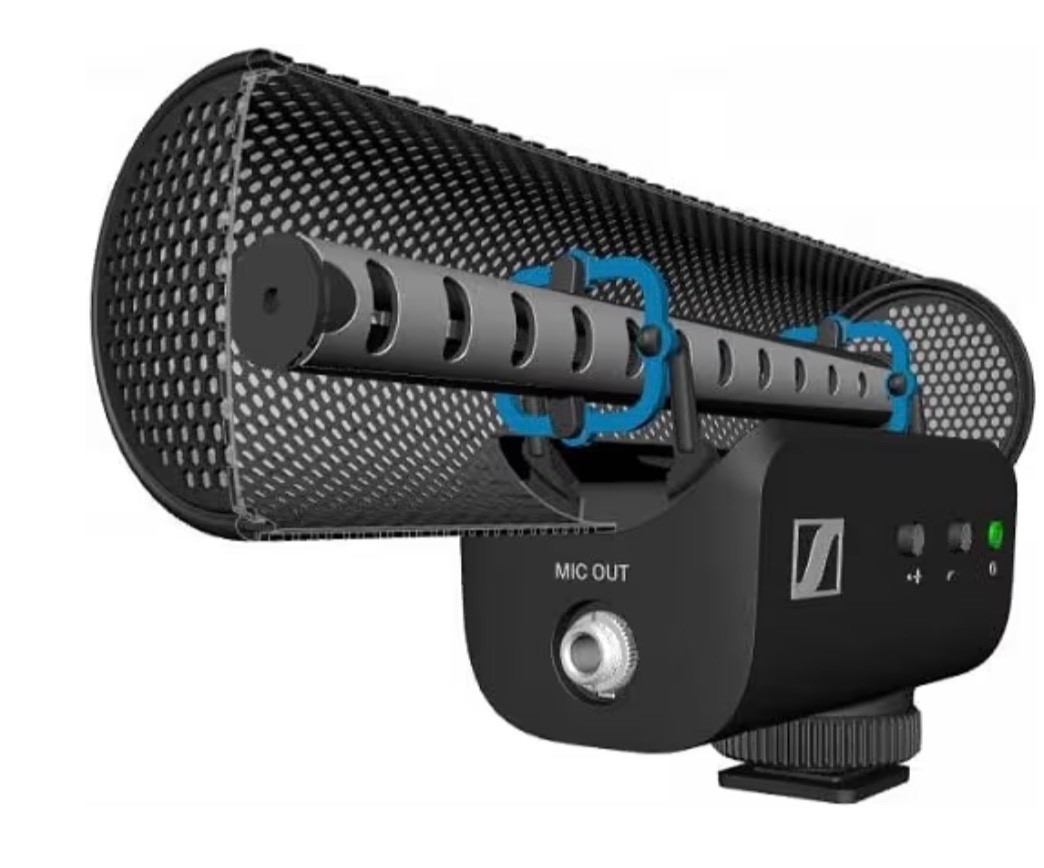 MKE 400 Directional On-Camera Shotgun Microphone with 3.5mm TRS and TRRS Connect