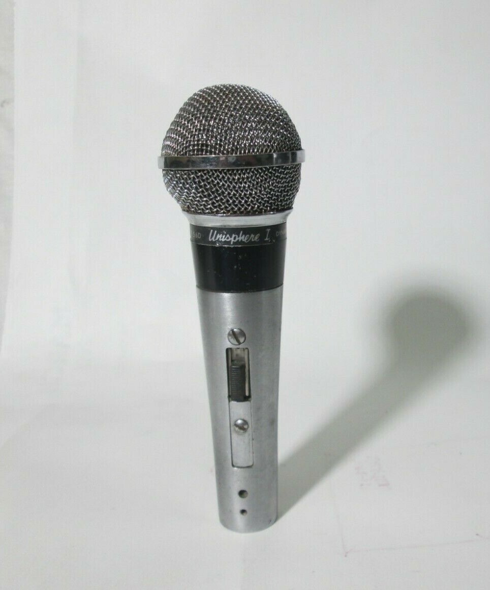 Vintage Shure PE 56D Unisphere I Dynamic Microphone