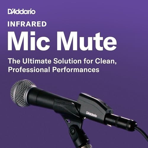Infrared Microphone Sensor Mic Mute – Feedback Eliminator for Clear Sound