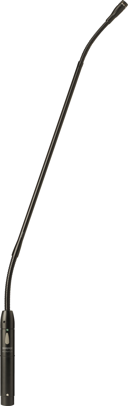 Shure MX418S/C 18″gooseneck mic with Mute button
