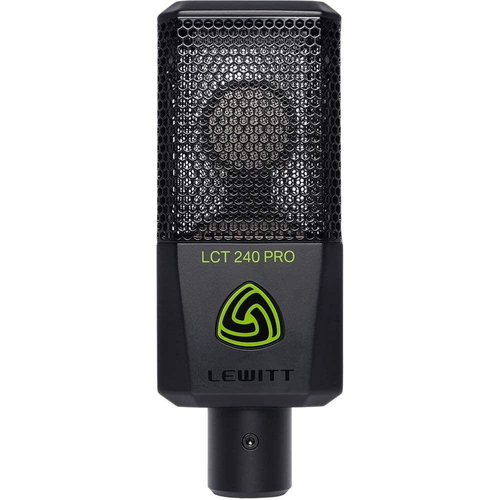 Lewitt LCT-240 Pro Condenser Microphone (Black) 7.5 x 9.5 x 3.5 inches, Black
