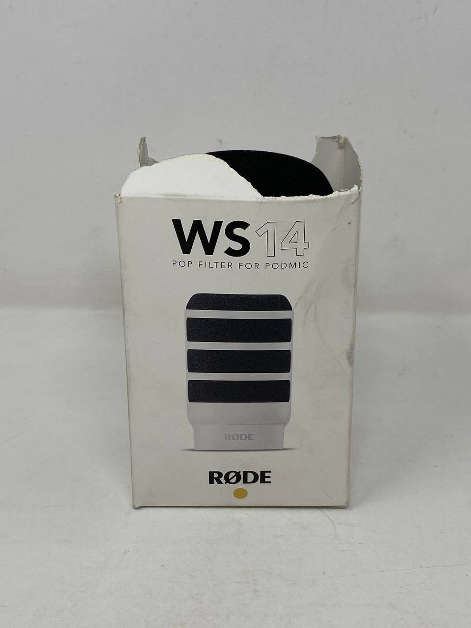 Rode WS14- WHITE Podmic and PodMic USB Popfilter – White Open Box