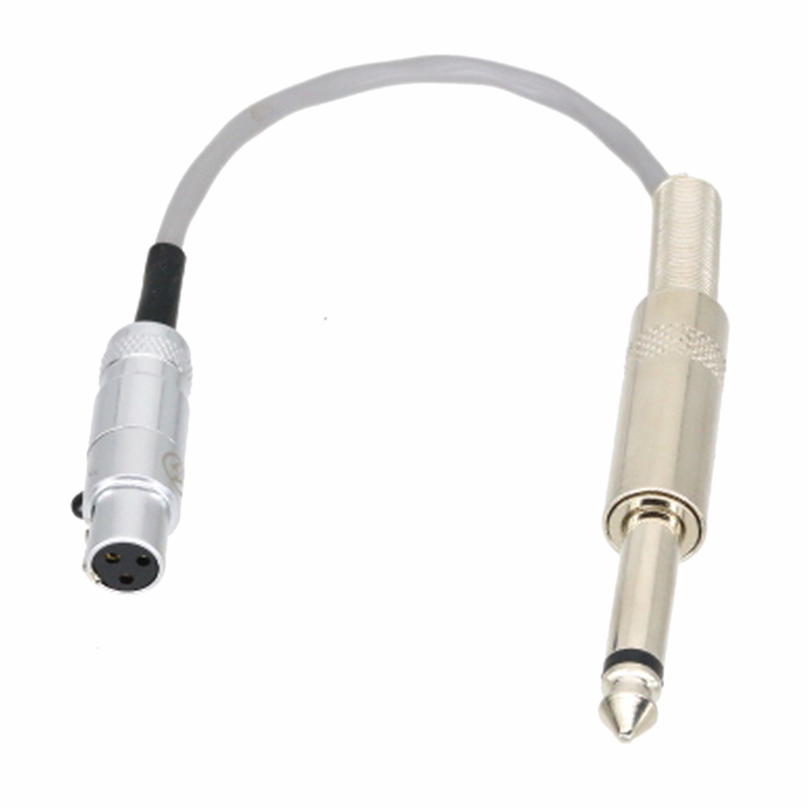Mini-XLR TA3F 3-pin to 6.35mm 1/4 mono plug cable L2B2AT for Microphones 1~10FT