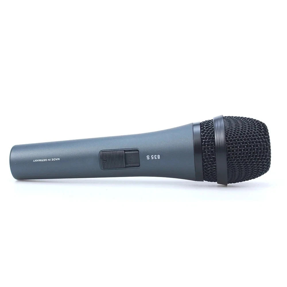 Sennheiser e 835-S Dynamic Cardioid Microphone – Black