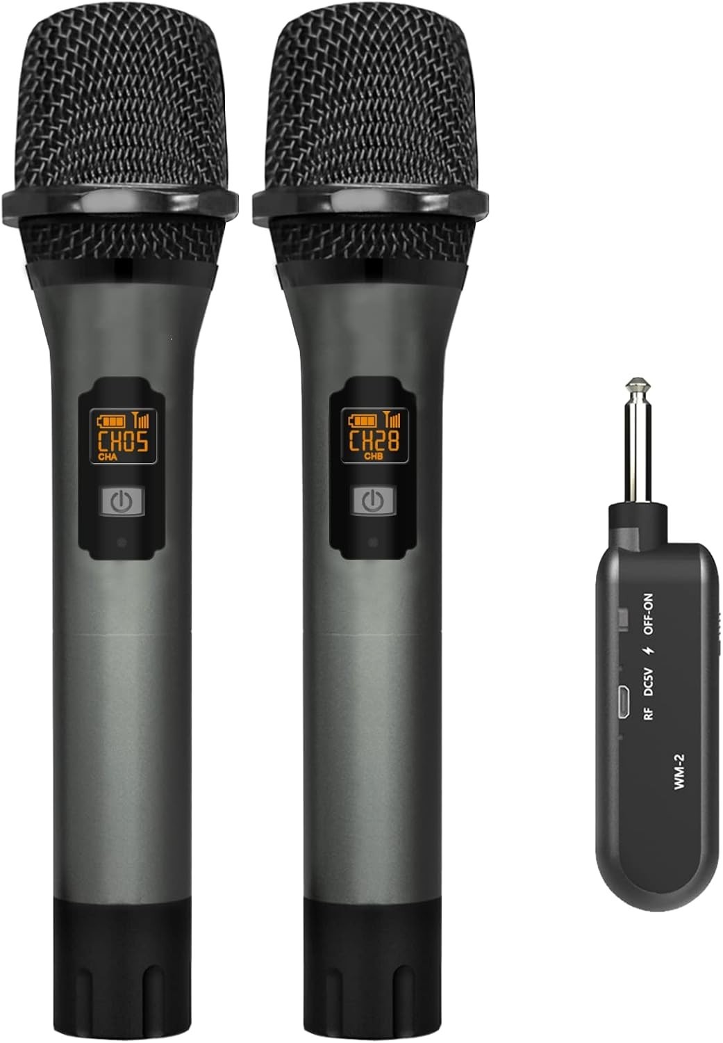 Professional UHF Wireless Dual Mic Set – Ideal for Weddings, Parties, & Meetings