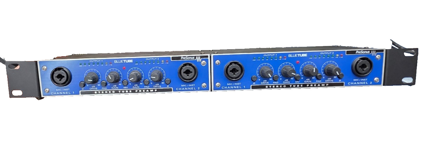 DOUBLE PreSonus BlueTube Dual Path 2-Channel Tube Preamp
