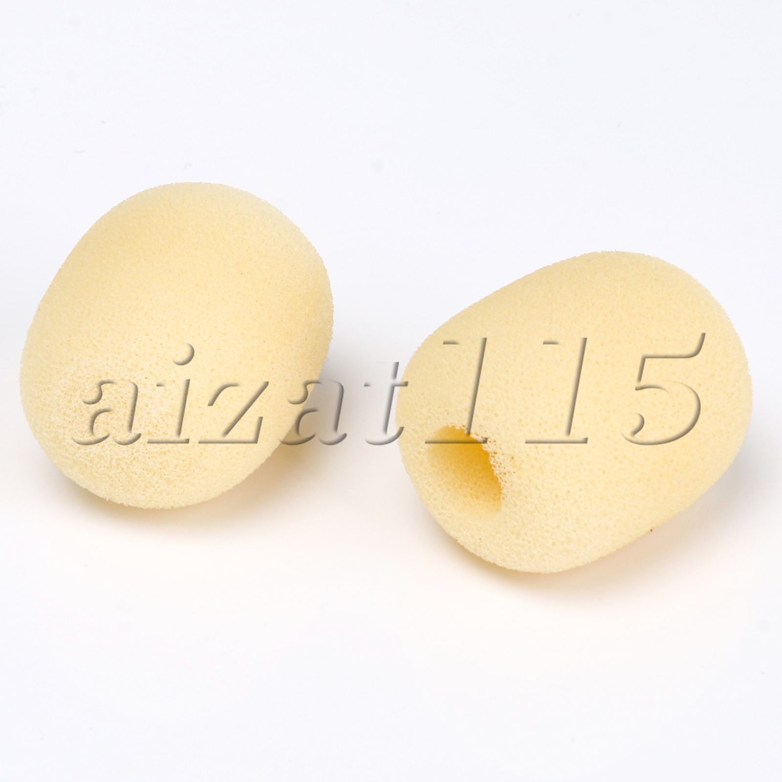10x Headset Foam Mic Cover EY-M02 8mm for Loudspeaker Lapel Microphone