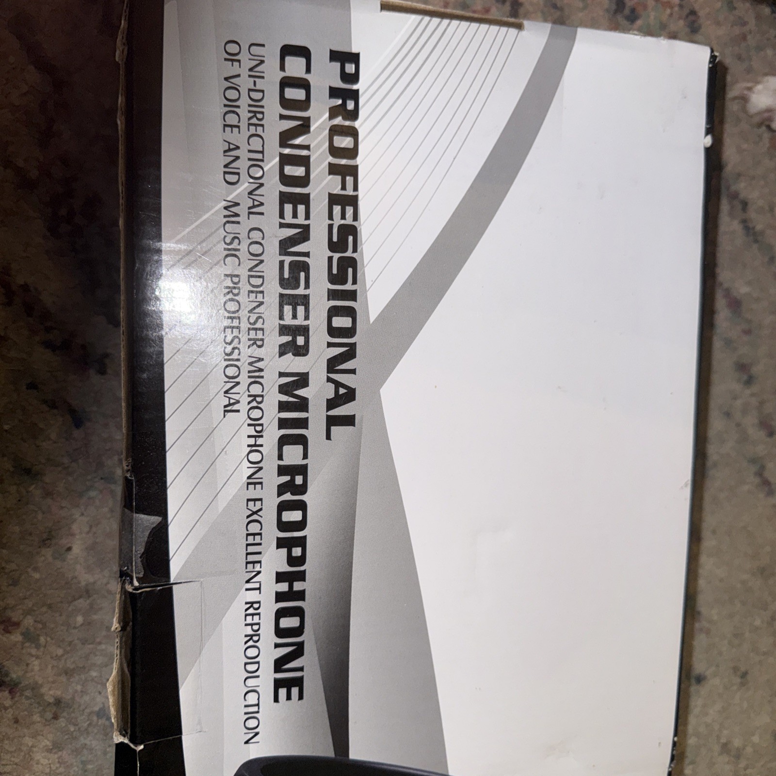 Condenser Microphone Professional Cardioid Studio Mic great For RecordingPodcast