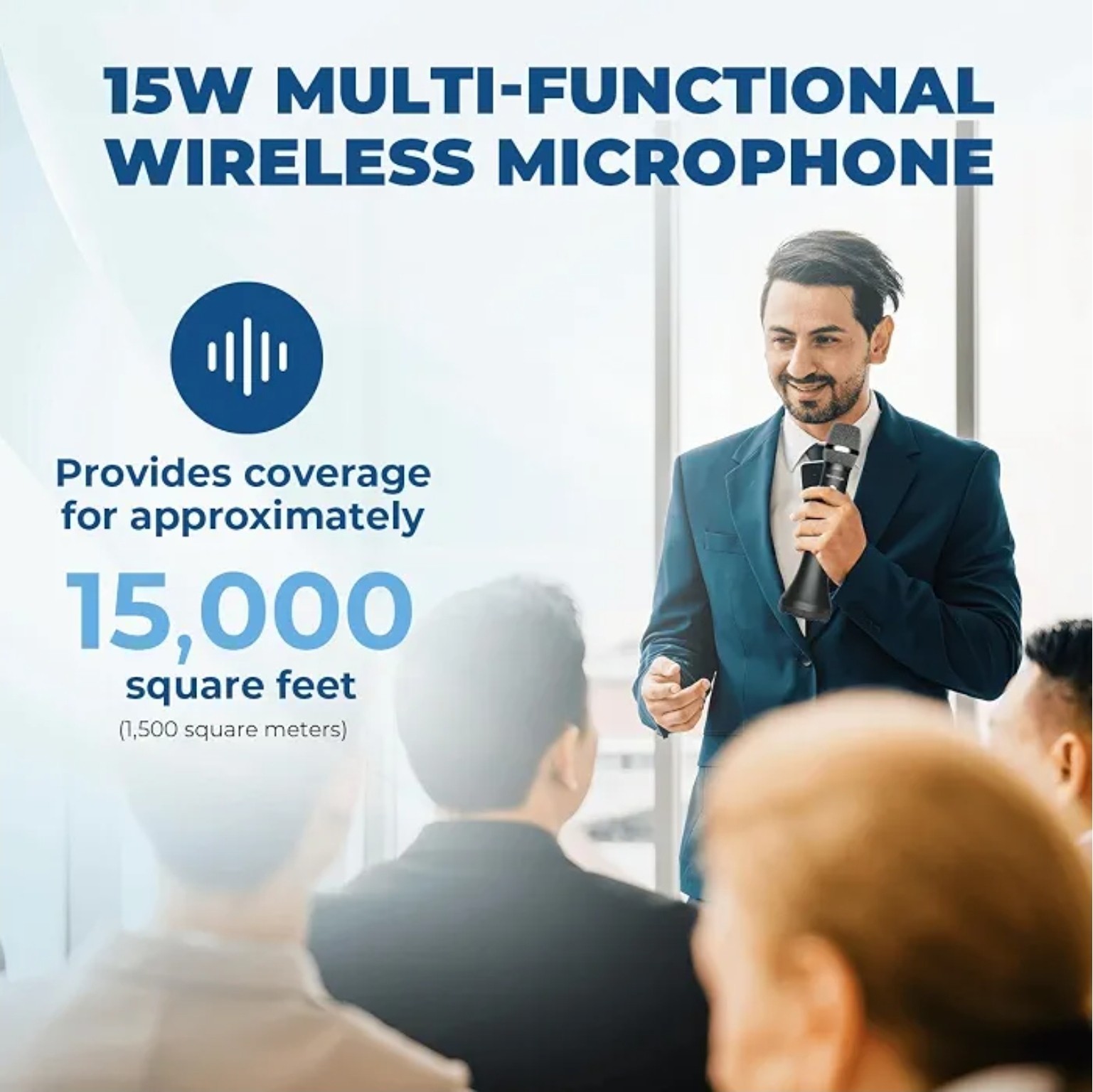 WinBridge H9 2 In 1 Wireless Handheld Microphone W/ Built In Bluetooth Speaker