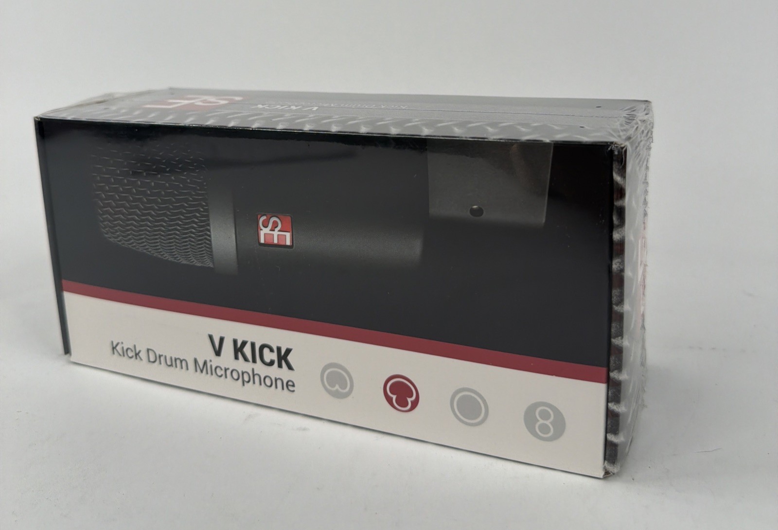 Se Electronics V KICK Black Dynamic Kick Drum Microphone Bass Guitar Cab Mic