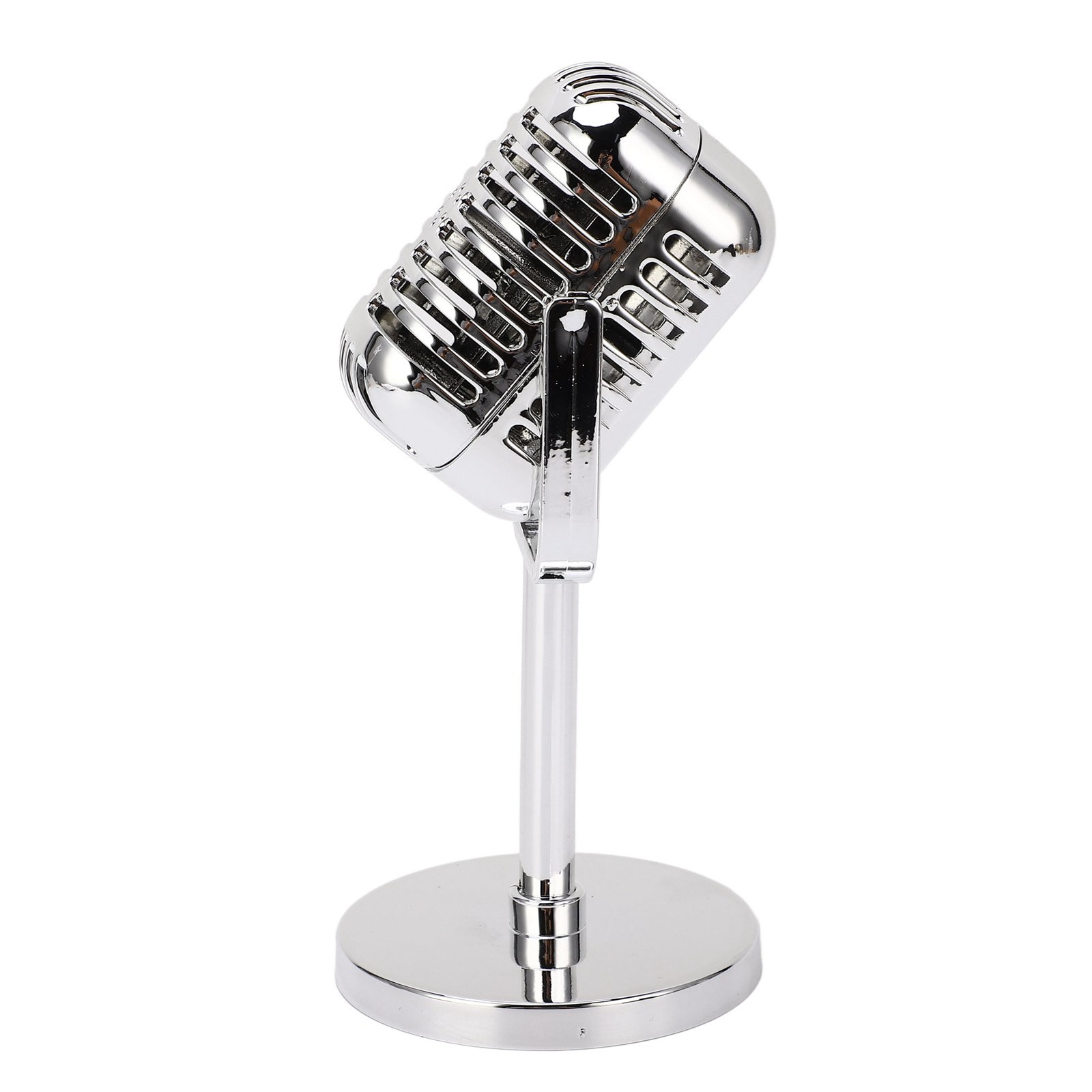 Retro Microphone Props Simulation Classic Fake Vintage Microphone Prop Model For