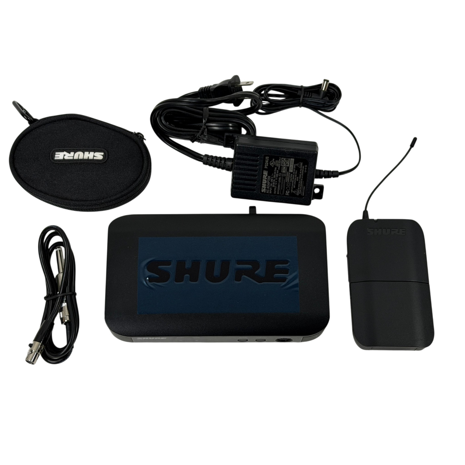 Shure BLX14 H10 Wireless System WA302 Guitar Reciever Transmitter SE215 Earphone