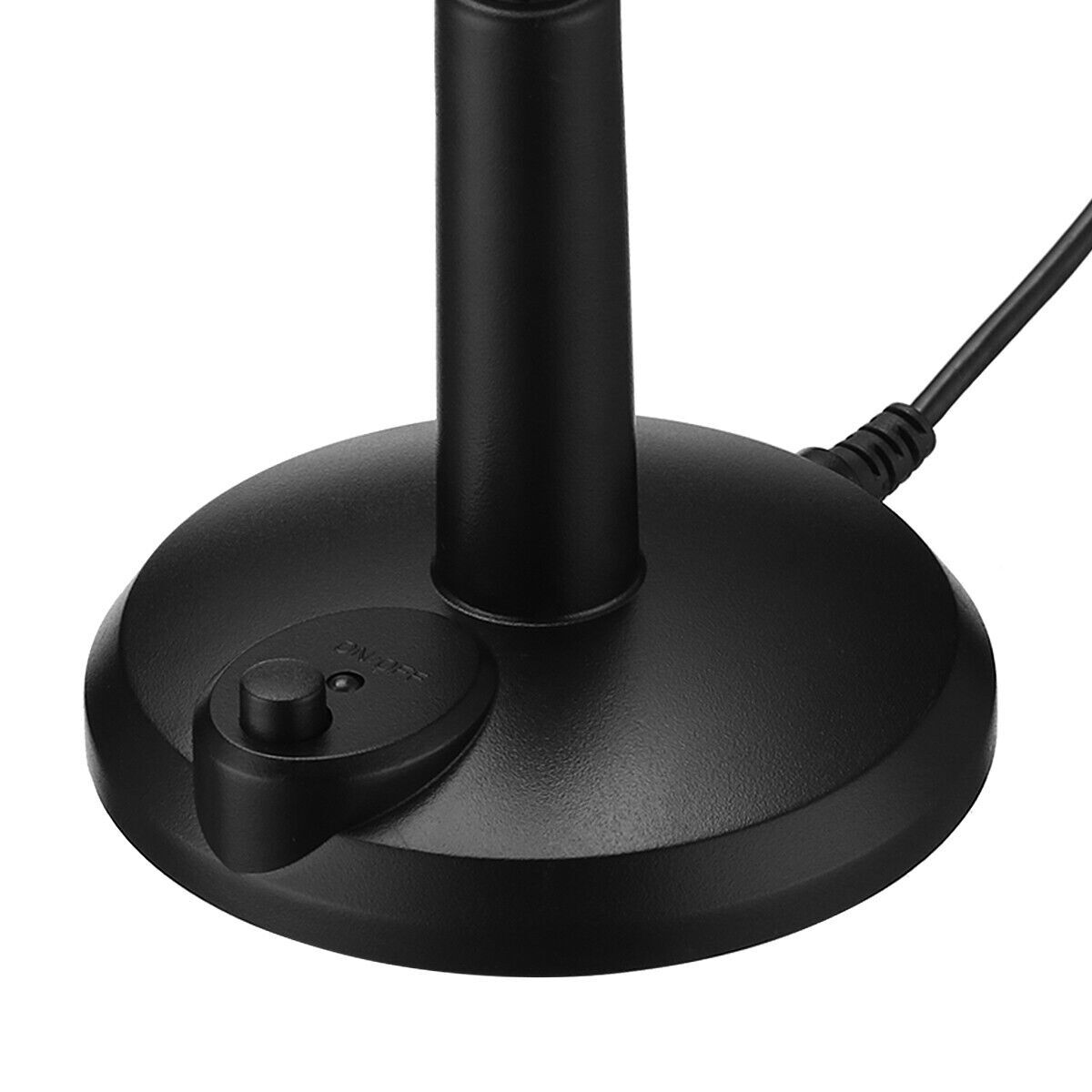 USB Computer Mini Condenser Microphone Stand Recording Mic For PC Desktop Laptop