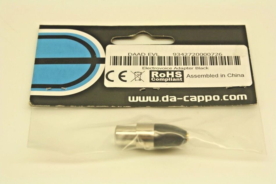 Da Cappo Microphone Adapter TA4F to Compact Q for Electrovoice Bodypack DAAD EVL