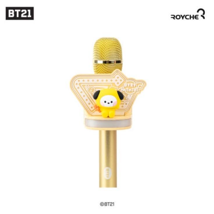 BTS BT21 Official LED Wireless Bluetooth Microphone Speaker