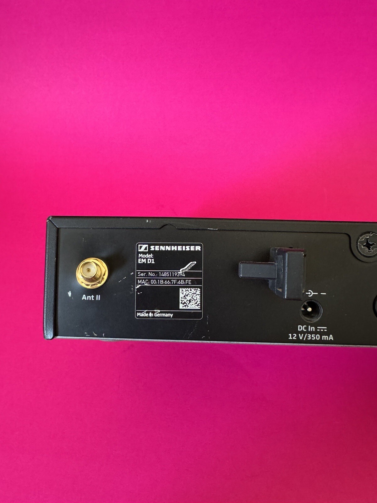 Sennheiser EWD1 digital Unit Only