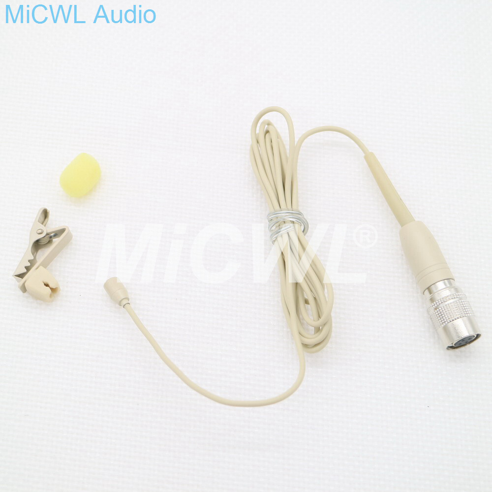 Pro Tie Clip-On Lapel Microphone for Audio-Technica mini Wireless Mic System