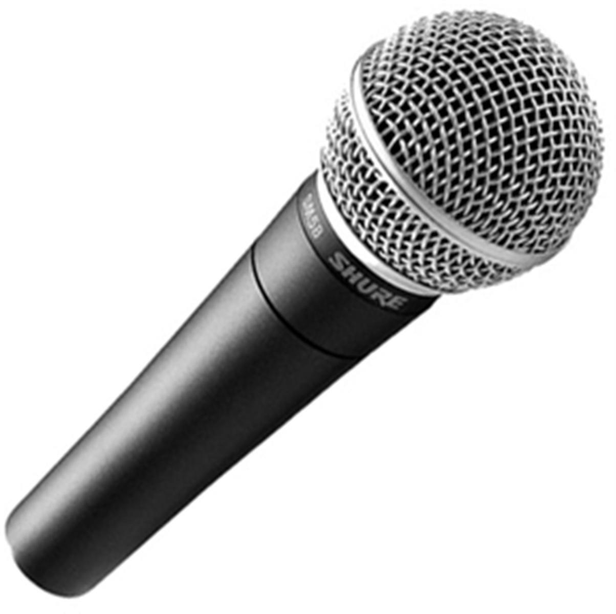 Shure SM58-LC Handheld Dynamic Microphone Mic w/Pouch & Clip Holder & Cable 20FT
