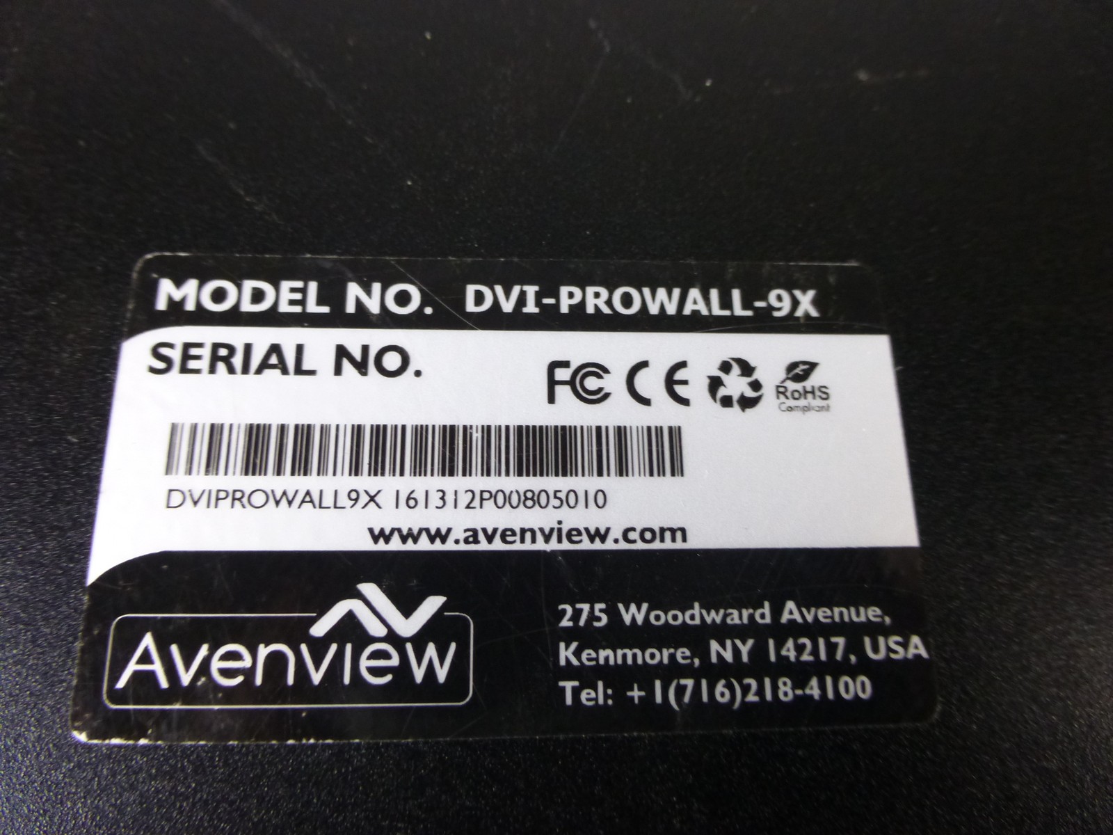 Avenview DVI-Prowall-9X 4K30 Video Wall Processor, Link up to 9 Screens at 4K!!