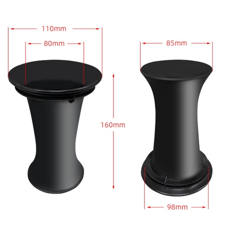2PCS Speaker Port Tube Bass Vent Ventilation Connector for Speaker Cabinet