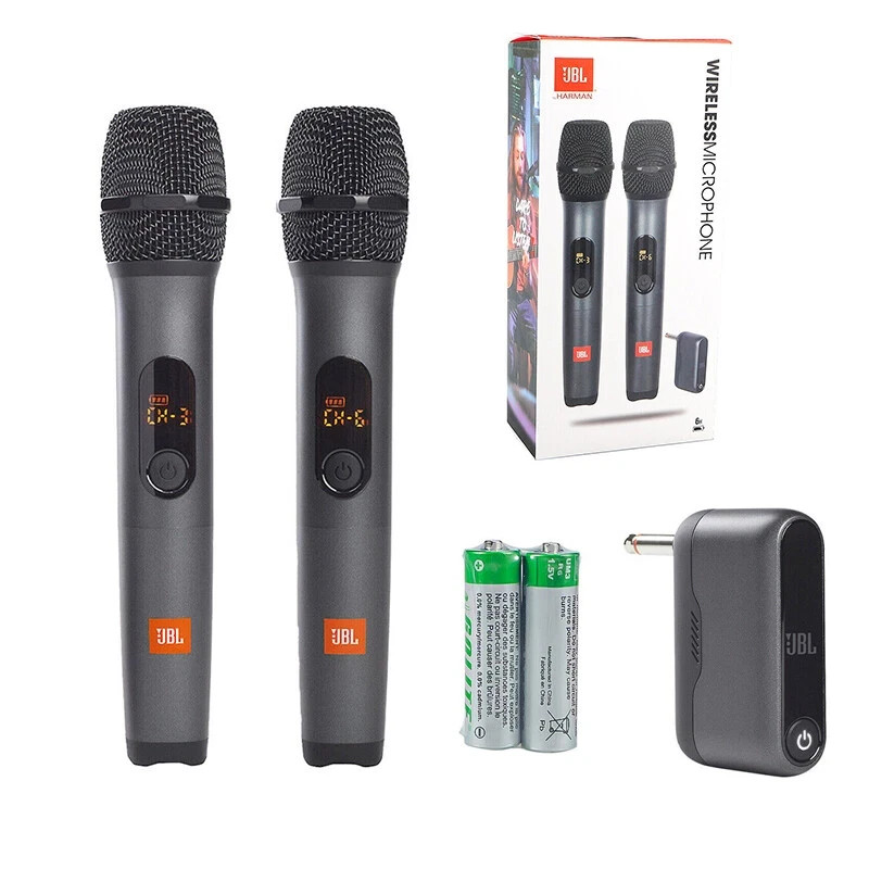 WIRELESSMICAM 2 Wireless Dynamic Microphones With Dual-Channel Receiver US