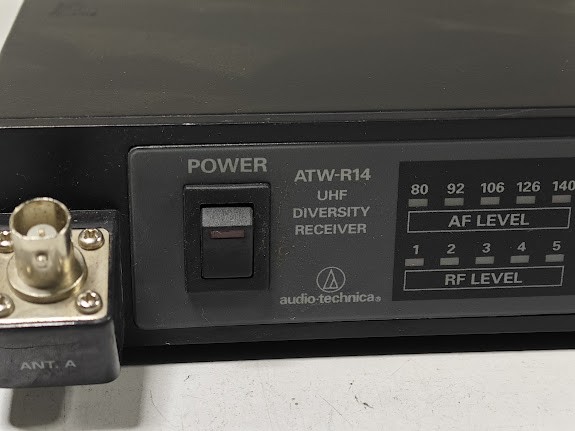 Audio-Technica ATW-R14 Receiver – Untested, Signs of Use