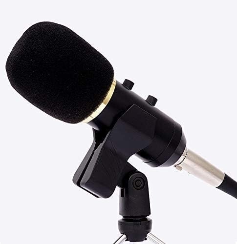 Live Microphone Set USB Computer Conference Microphone W Stand Set Open Box