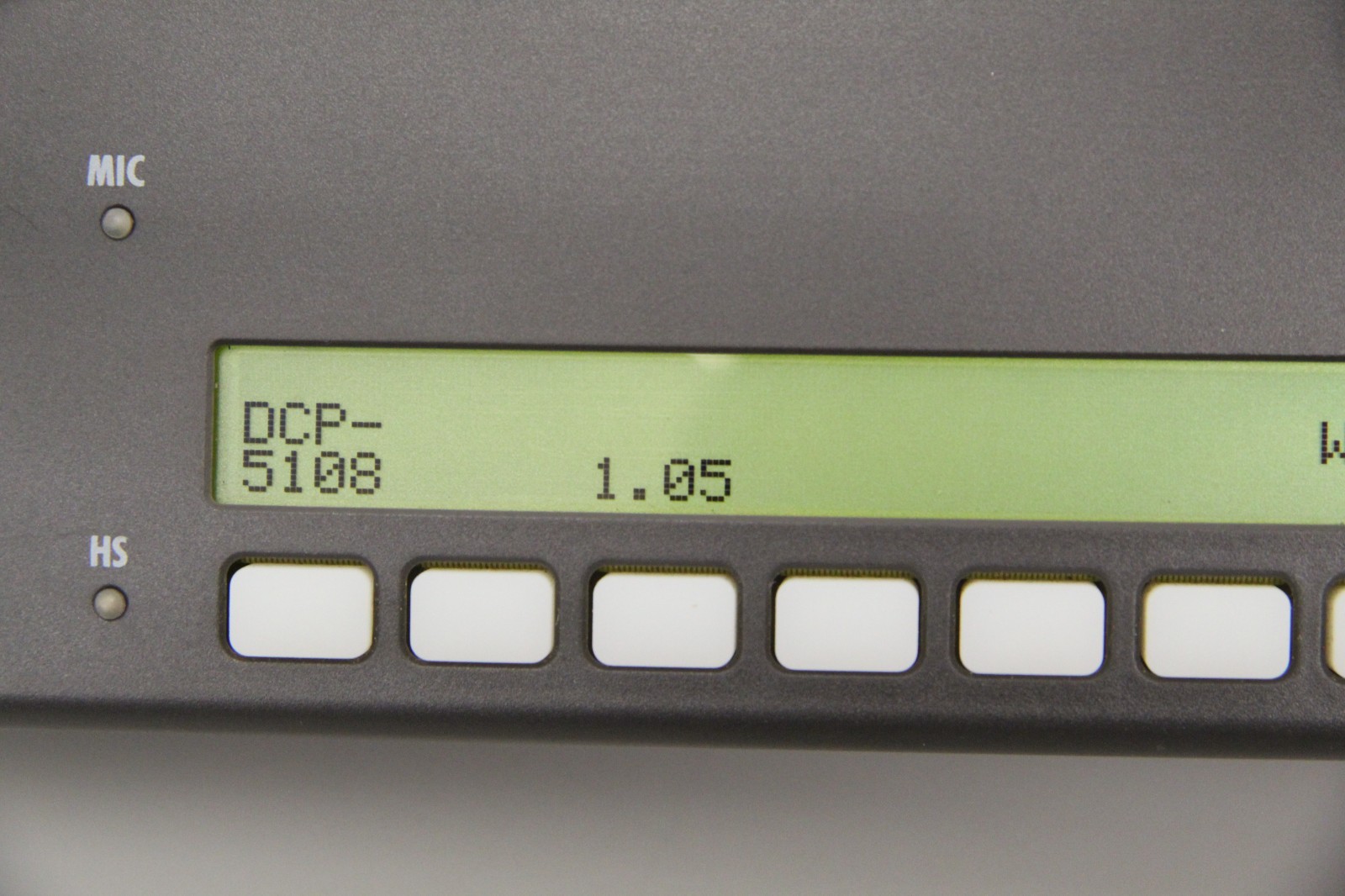 Riedel DCP5108 Desktop Intercom Panel With Microphone