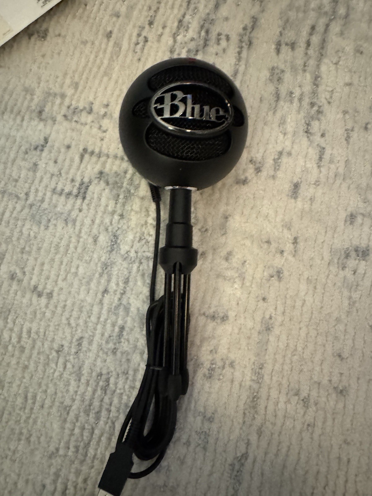 Blue Microphones Snowball Ice A00122 Black Plug & Play USB Condenser Microphone