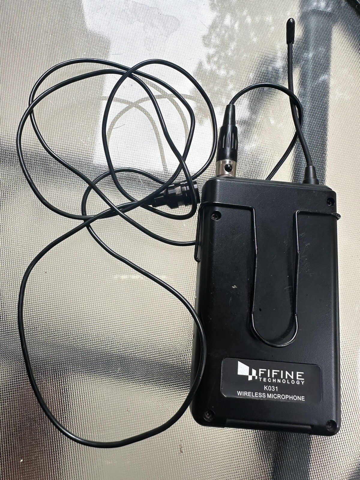 Fifine Technology Wireless Microphone Mic System Model K031