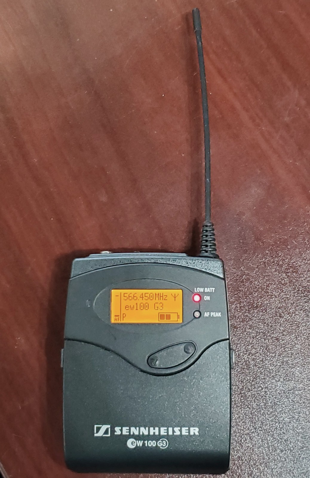 Sennheiser SK100 G3 Wireless Mic Bodypack Transmitter G 566-608 MHz EW100 NICE