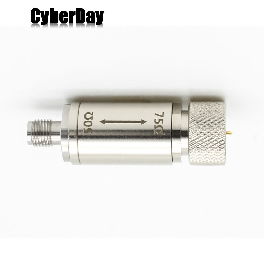 Impedance Converter 50ohms to 75ohms/75ohms to 50ohms RF Impedance Adapter