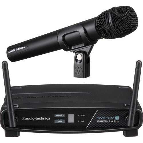 Audio-Technica ATW-1102 System 10 Digital Wireless Hypercardioid Handheld Mic