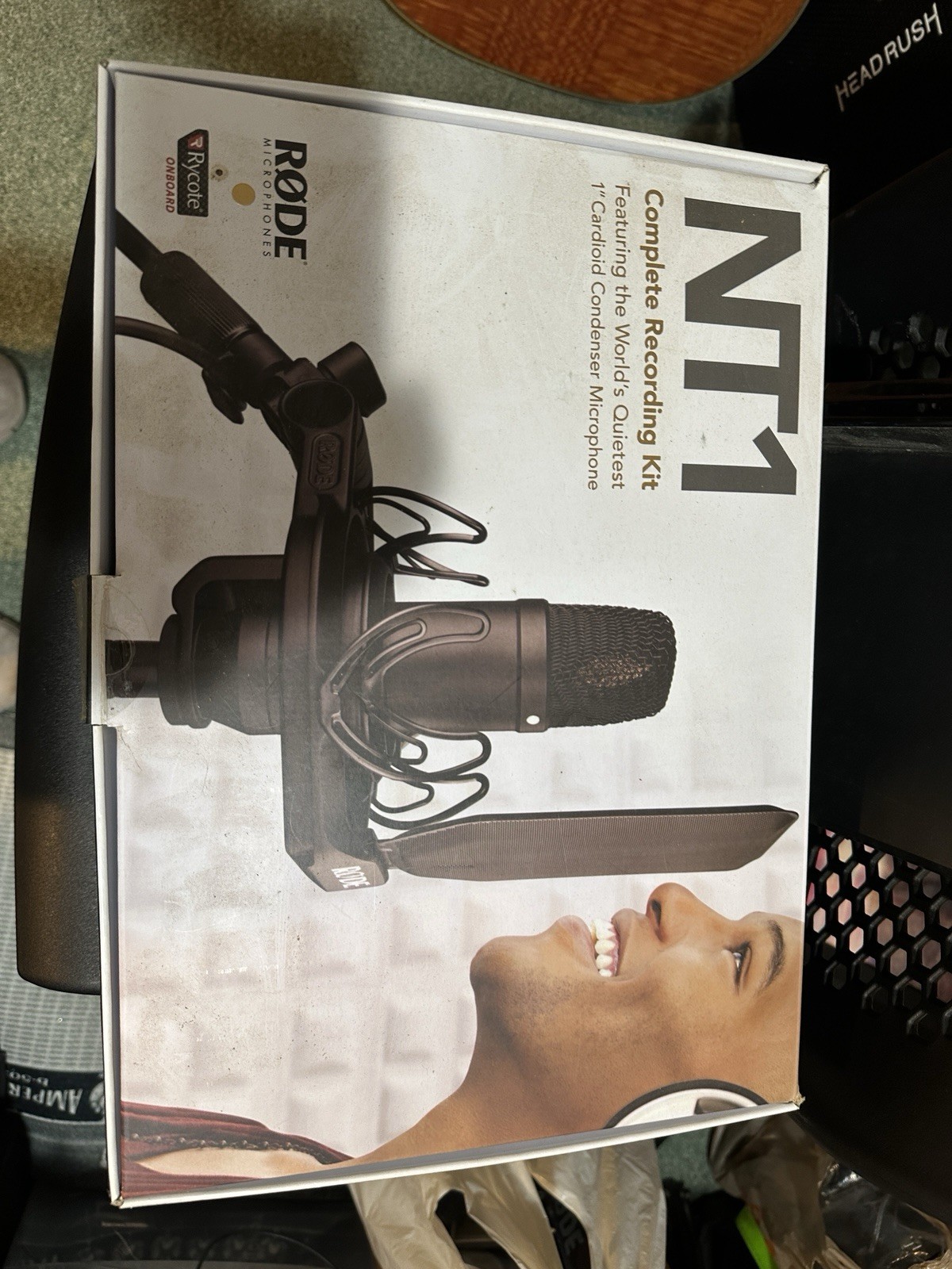 Rode NT1 Complete Recording Kit Cardioid Condenser Mic w/ Shock Mount
