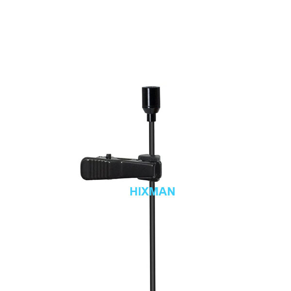HIXMAN LM2-L6 Omni Lavalier Laple Mic For LINE6 Wireless system 6.35mm TRS Black