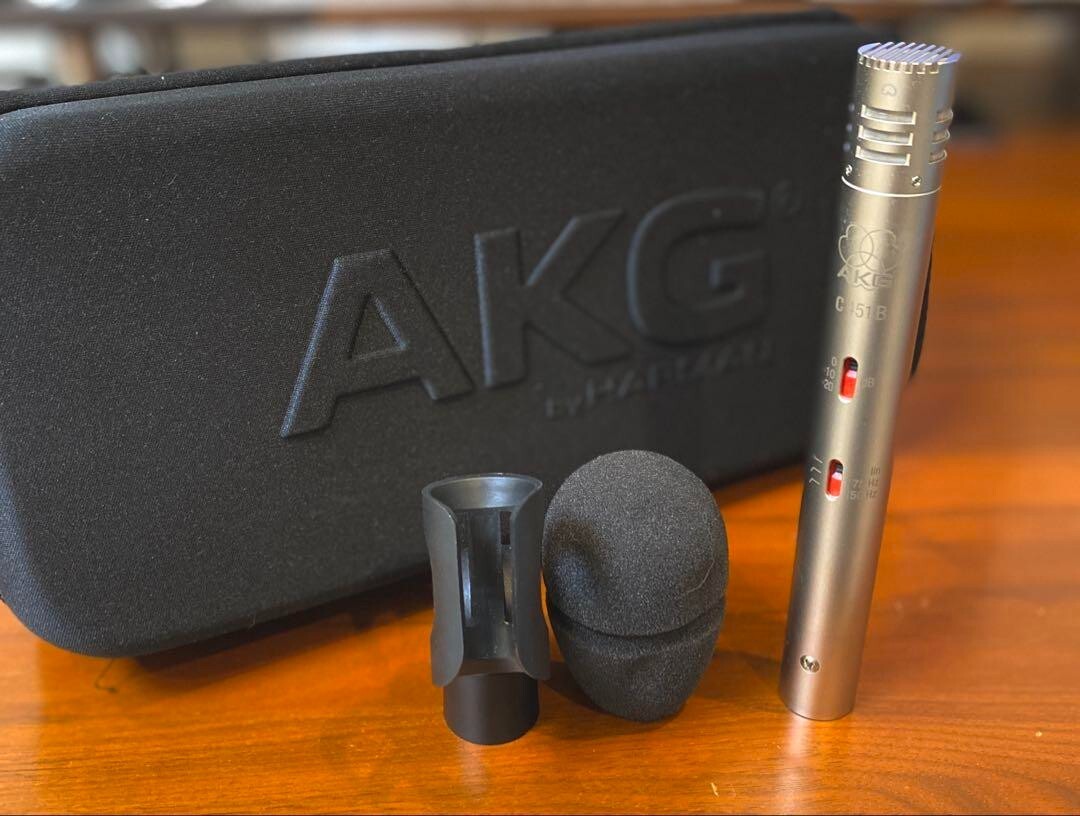 AKG C451B Small-Diaphragm Condenser Microphone Used Excellent Condition