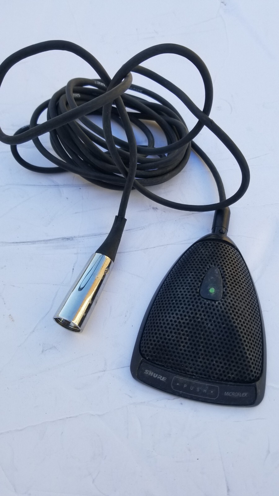SHURE Microflex MX393/C Cardioid Condenser Microphone, with OEM XLR cable