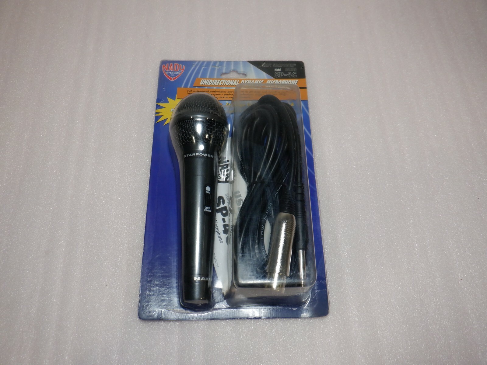 NADY SP-4C UNIDIRECTIONAL DYNAMIC NEODYMIUM MICROPHONE