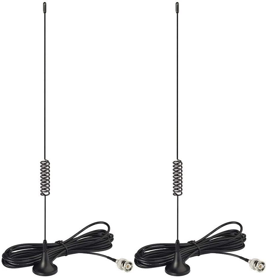 Magnetic Base Wireless Microphone Receiver Antenna UHF 400MHz-960MHz BNC Male…