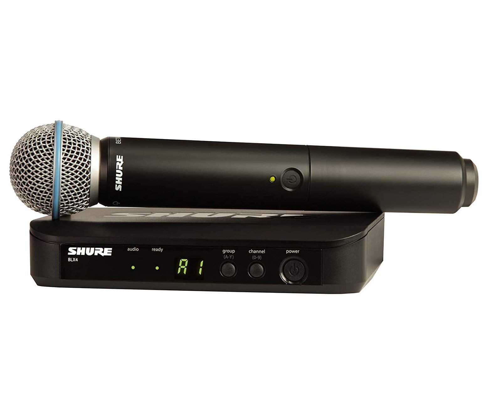 Shure BLX24/B58 Wireless System w/Cordless BETA58 Handheld Vocal Microphone H11
