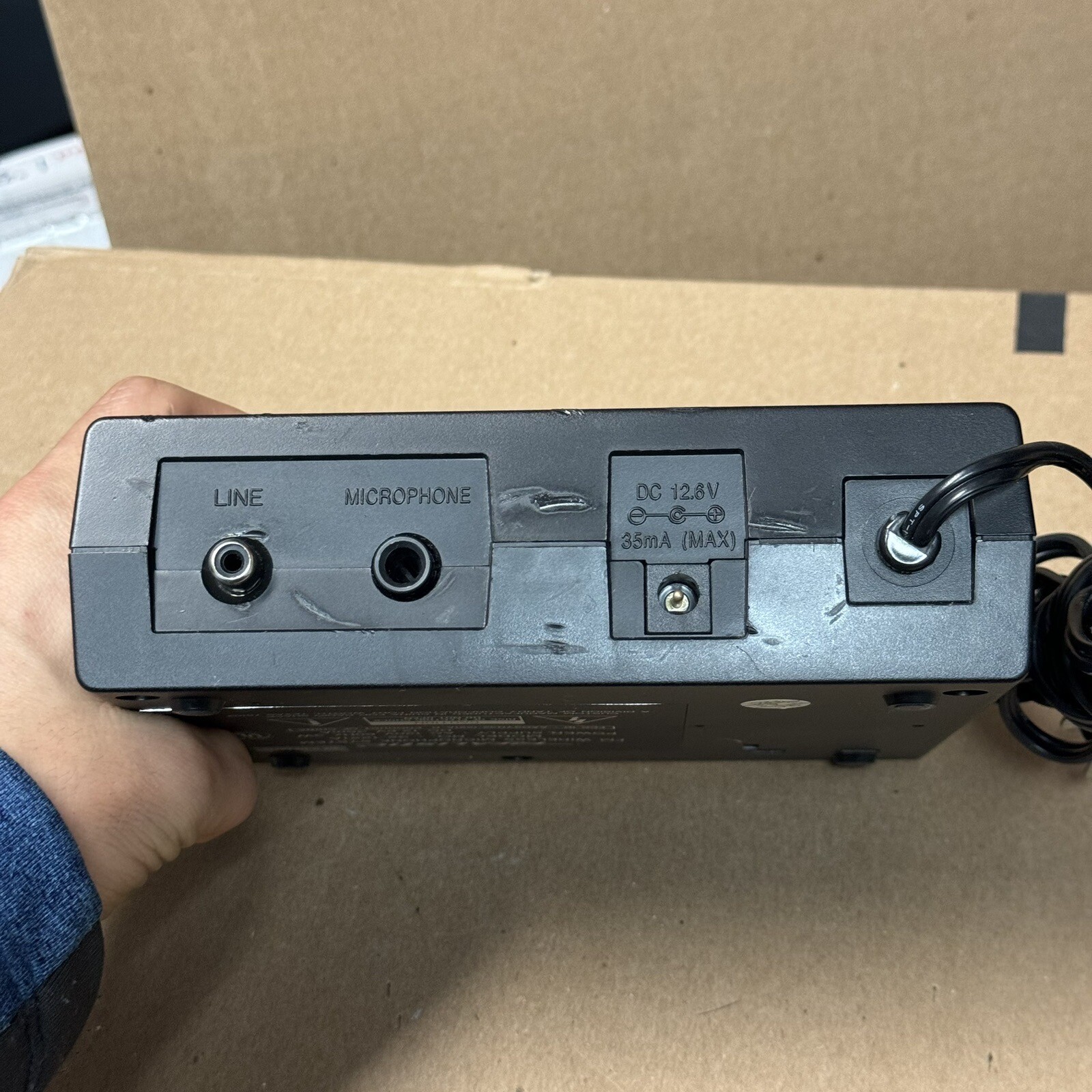 Realistic FM Wireless Microphone System 32-1221A Tested Working
