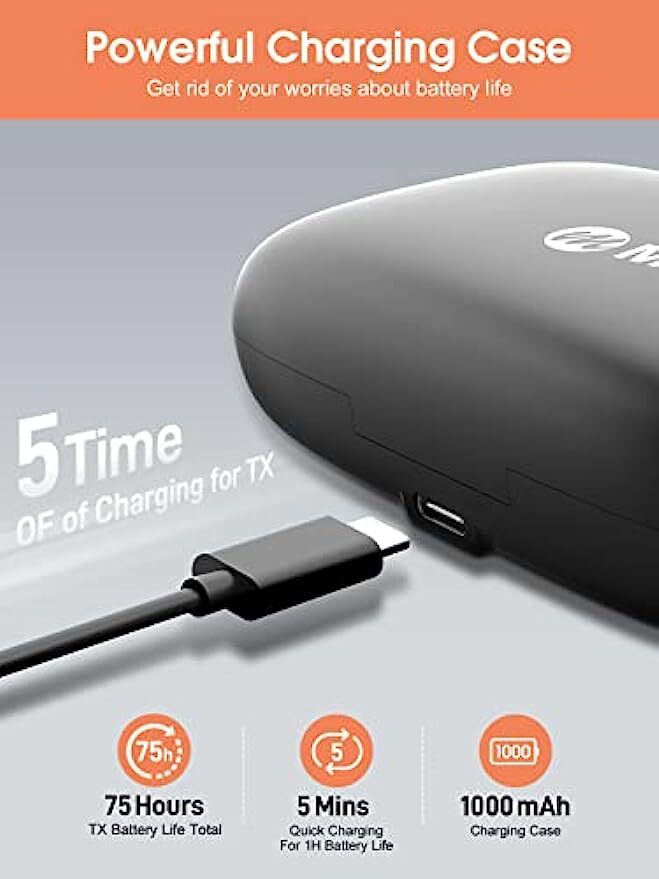 Moman CP2(C) Wireless Lavalier Microphone for Type-C Smartphone PC Recording